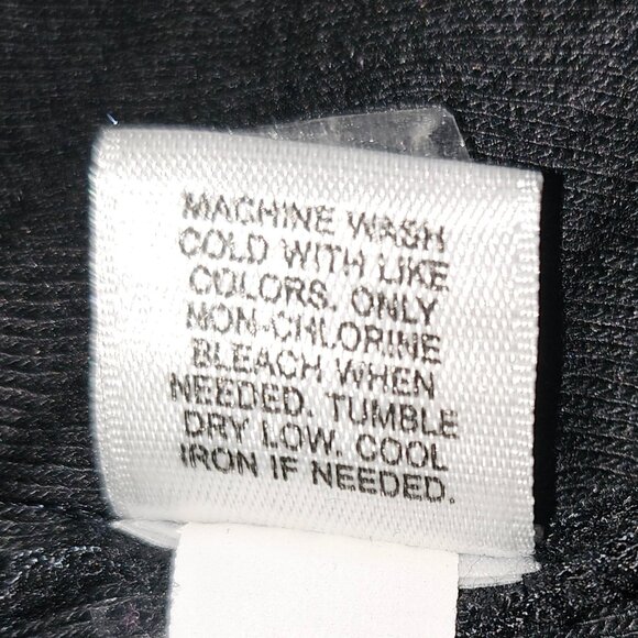 BLACK MINI DRESS with GOLD ACCENTS and RUCHED CUFFS by EXPRESS in SIZE XS - Picture 11 of 11